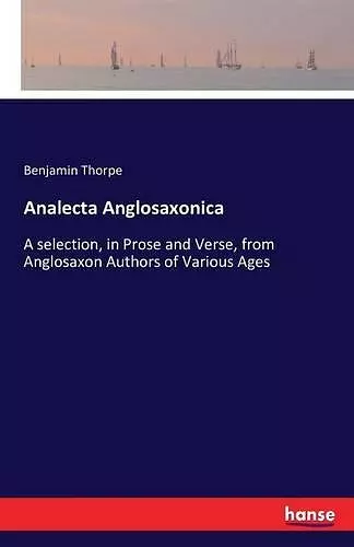 Analecta Anglosaxonica cover