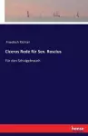 Ciceros Rede für Sex. Roscius cover
