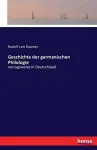 Geschichte der germanischen Philologie cover