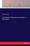 Geschichte der Shakespeare'schen Dramen in Deutschland cover