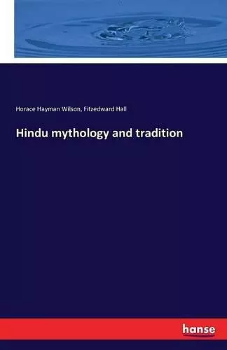 Hindu mythology and tradition cover