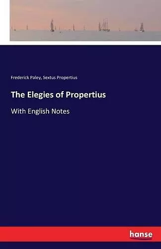 The Elegies of Propertius cover