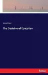 The Doctrine of Education cover