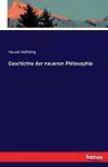 Geschichte der neueren Philosophie cover