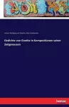 Gedichte von Goethe in Kompositionen seiner Zeitgenossen cover