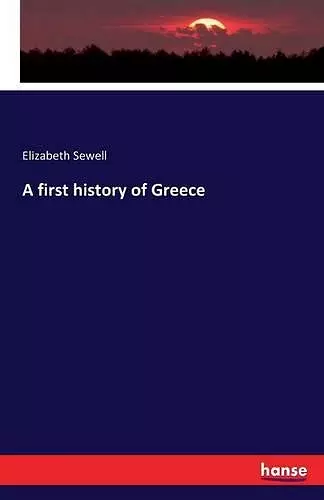 A first history of Greece cover