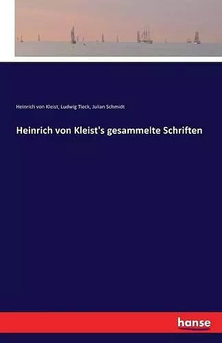 Heinrich von Kleist's gesammelte Schriften cover