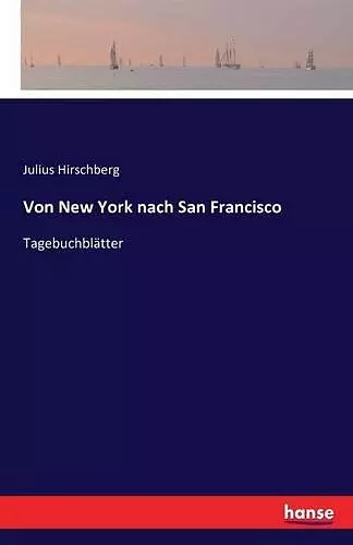 Von New York nach San Francisco cover