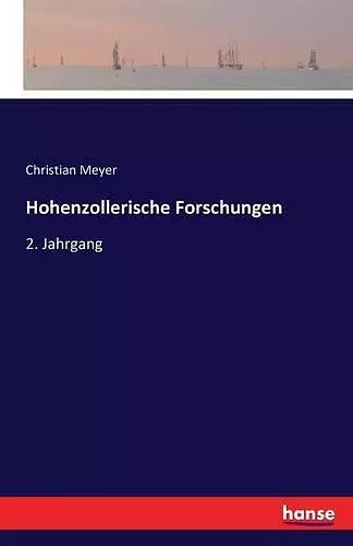 Hohenzollerische Forschungen cover