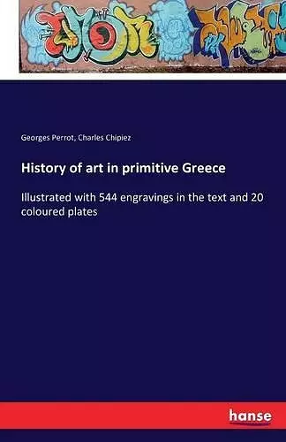 History of art in primitive Greece cover