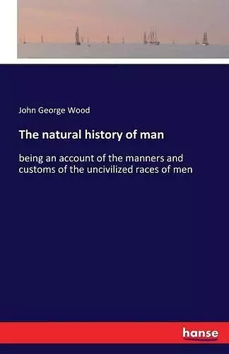 The natural history of man cover