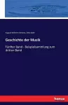 Geschichte der Musik cover