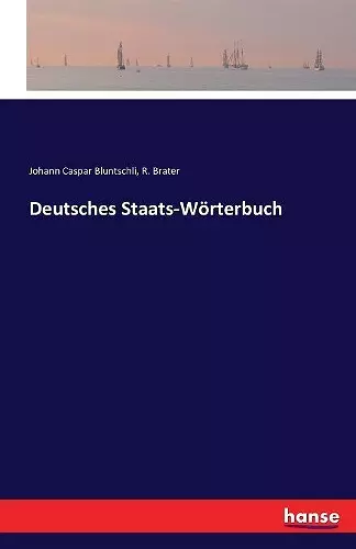 Deutsches Staats-Wörterbuch cover