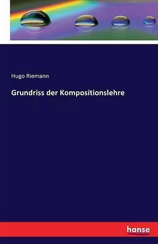 Grundriss der Kompositionslehre cover