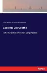 Gedichte von Goethe cover