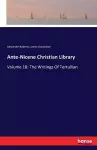 Ante-Nicene Christian Library cover