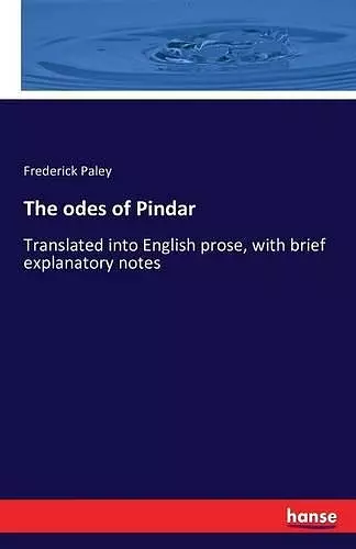 The odes of Pindar cover