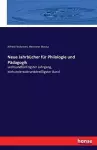 Neue Jahrbücher für Philologie und Pädagogik cover