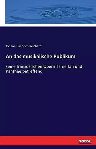 An das musikalische Publikum cover