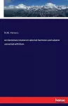 An elementary treatise on spherical harmonics and subjects connected with them cover
