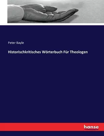 Historischkritisches Wörterbuch Für Theologen cover