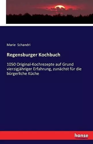 Regensburger Kochbuch cover