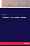 Heinrich von Kleists Reise nach Würzburg cover