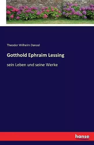 Gotthold Ephraim Lessing cover