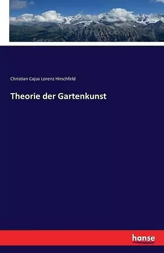 Theorie der Gartenkunst cover