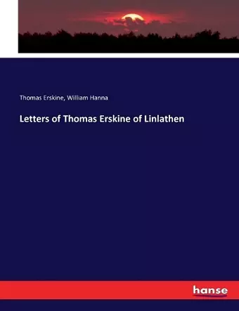 Letters of Thomas Erskine of Linlathen cover