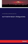 Karl Friedrich Becker's Weltgeschichte cover