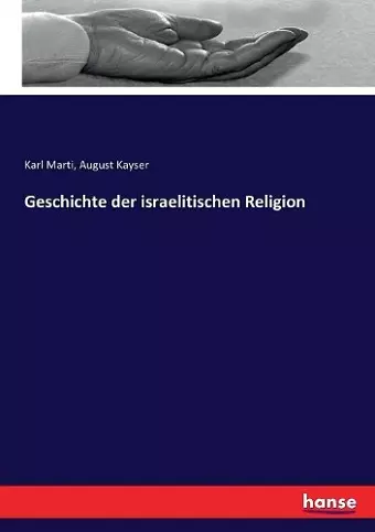 Geschichte der israelitischen Religion cover