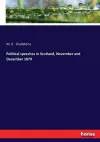 Political speeches in Scotland, November and December 1879 cover