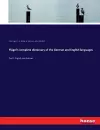 Flügel's complete dictionary of the German and English languages cover