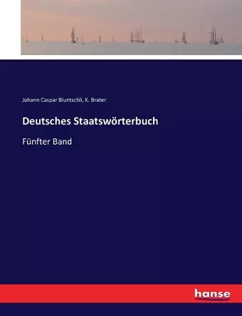 Deutsches Staatswörterbuch cover