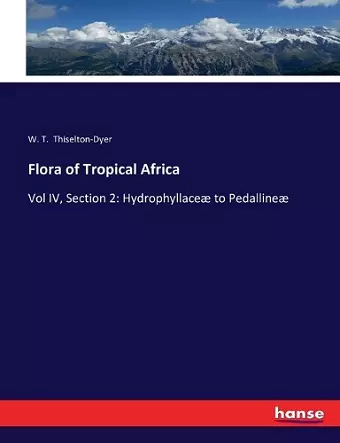 Flora of Tropical Africa cover