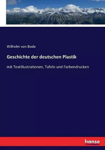 Geschichte der deutschen Plastik cover