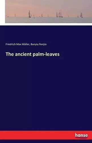 The ancient palm-leaves cover