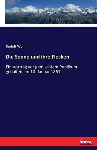 Die Sonne und ihre Flecken cover