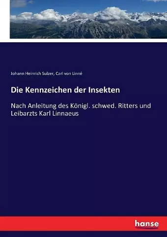 Die Kennzeichen der Insekten cover