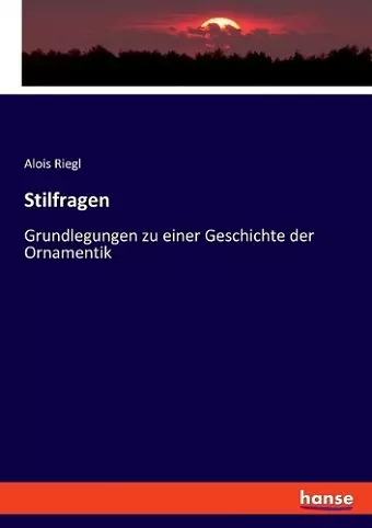 Stilfragen cover