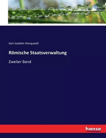 Römische Staatsverwaltung cover