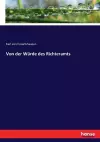 Von der Würde des Richteramts cover