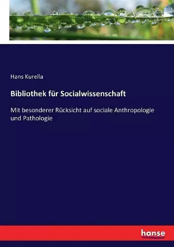 Bibliothek für Socialwissenschaft cover