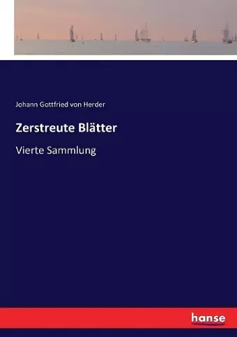 Zerstreute Blätter cover