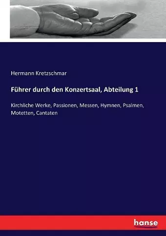 Führer durch den Konzertsaal, Abteilung 1 cover