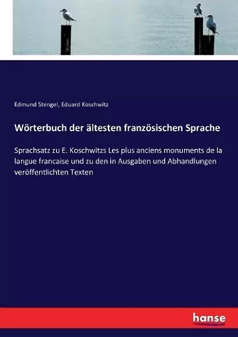 Wörterbuch der ältesten französischen Sprache cover