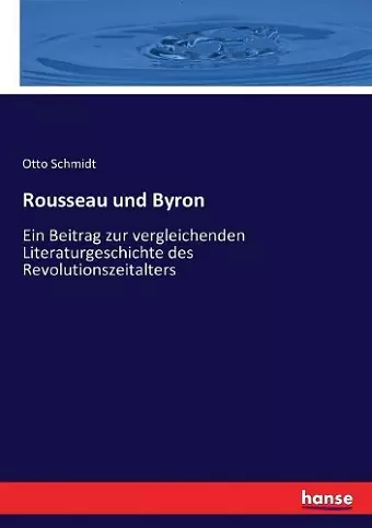 Rousseau und Byron cover