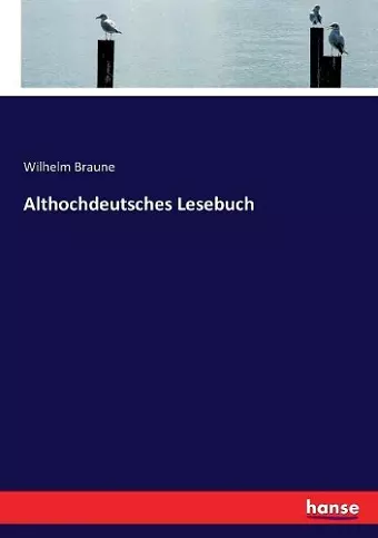 Althochdeutsches Lesebuch cover