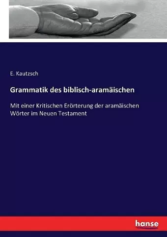 Grammatik des biblisch-aramäischen cover